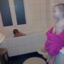 Apen liggen in bed...