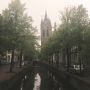 Scheve Jan vlagt voor Maxima. #Delft 