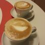 Stilleven om 8 uur 's morgens. #cappucino 