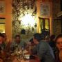 8:36pm Een muur van een restaurant ;-)