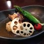 本日の気まぐれランチは
『鳥と野菜の揚げ出し』
小鉢・お新香・味噌汁・ご飯付き 780円です。
皆様お待ちしております。