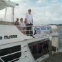 Our boat for tonight