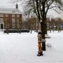 Sneeuw, sneeuw. Winterlandschap midden in Amsterdam