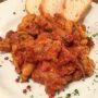豚肩ロースと白いんげん豆のトマトソース煮込み @洋食バル・ウルトラ。
よっく煮込んであります。