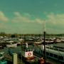Slecht weer, mooi moment om te experimenteren met foto's.