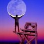 Blue moon.......#forzamancini