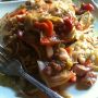 fried noodles for brekky instead of fried oreos! success! im soo inspired! haha @_Noy_Noy