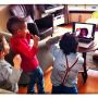 * Skyping with granma @a3nn_1 in France during #4genbrunch... Missing her still...