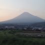 夕方の富士山を新幹線から見るの久しぶりー！(*^^*)