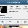 Sígueme en instagram 