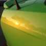 #nofilter ~ just awesome #gottahaveitgreen + a sunset reflection FTW @fordbecky #fordtx