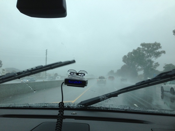 Driving in this whole way home #DraculaWeather