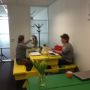 Ook in de workspace in Noord wordt ondertussen tijdens de workshops hard gewerkt! #inspiratiedag
