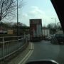 @burgerking_uk lorry misjudged #Manchester bridge & blocking the road. Too many #whoppers. 