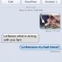 Lmfaoooooo RT @DontFeedTheBird: @_Phats182 lmfaooooooo wtf is wrong with you gawd smfh