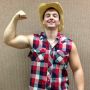 #Mgt413 2013 Create-A-Wrestler character Yosemite Samson, the vain redneck underdog: