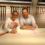 Vandaag contract getekend bij mijn nieuwe sticksponsor!! #Brabohockey #MP17 #veryhappy