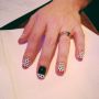 Cheryl's Lichtenstein nails. 
