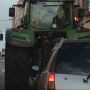 Atascado por un tractor #Badajoz