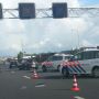 Botsing tussen twee auto's op #A2 vlak boven knooppunt Deil #file #ongeval