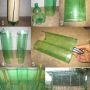 PET병을 이용한 지붕 만들기. Cool idea! 