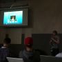 our @donnywals presenting our API #tnw2012