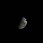 Very murky, cloudy moon tonight 20/3/13 #moonwatch