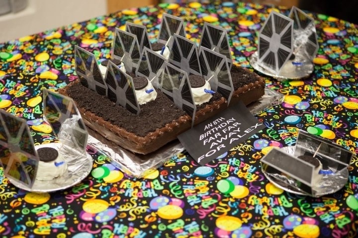 Birthday cake for my 8 year old son. Sure hope he ...
