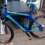 Omdat ik last heb van m'n kuiten de komende tijd minder kan rennen.. Dan maar de buurt onveilig maken op m'n nieuwe fiets.