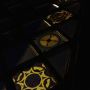 Detail van glas-in-lood raam in de gevangeniskerk van de Noordsingel #in010 #odr2013 