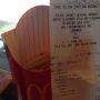 @McDonalds seriously? I open my bag and this is how the fries are filled? I doubt Jarrod wound find this acceptable. 