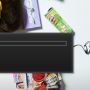 …also has a good taste in Pringles, but what the heck in that red thing? Do I even want to know…? /8 