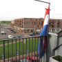 Hier hangt-ie ook!! #oranjeboven Nu nog een beetje wind ;)