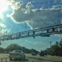 That is a lot of traffic red light ticketing cameras! #fl #roadtrip