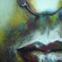 oil painting 70x11,  'Rachid'