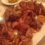 Having a happy #steakandbj #lunch