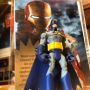 Strategically #SuperHero posing in front of #IronMan3...cuz I'm #BATMAN #batmanology