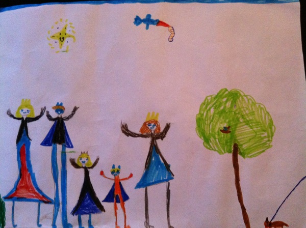 Amélie heeft een tekening gemaakt voor in het ziekenhuis #spotthetweeps