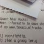 "Rij voorzichtig, want wij zien u graag terug" #haha #Texaco #R0cks