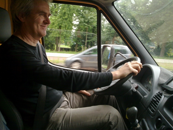 With @edko driving to the garbage disposal with 90 percent of my home inventory #shurgard