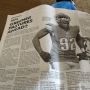 Woke up this am and this was on my door steps... Big pic of me in USA today... #Crazy  #BLESSED