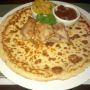 Peanut pannekoek in Klein Zwitserland, met @bbstripes en @peerke #pannekoekentour2013