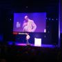 smaller version lookalike of @werner on stage Pieter van de Rest #tedxams