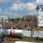 vip plek bij #bfo2013 :) mooi uitzicht. Mooi weer en al erg druk.