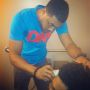 Me #workin last night at Howard theater #melthebarber #barberlife  @demeanr