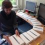 iPad-uitpak- en inrichtstraat bij collega Dave :o) 